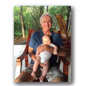 Baby Moss with grandfather in  Popoyo near San Juan del Sur, Nicaragua – Best Places In The World To Retire – International Living